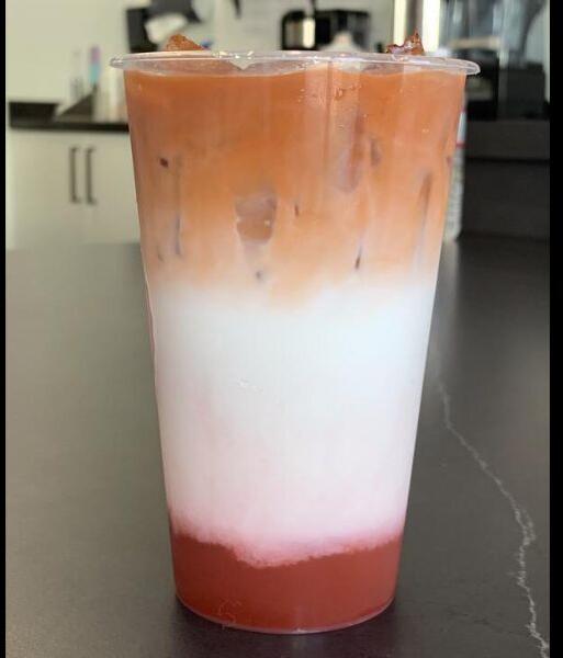 Strawberry Thai Tea